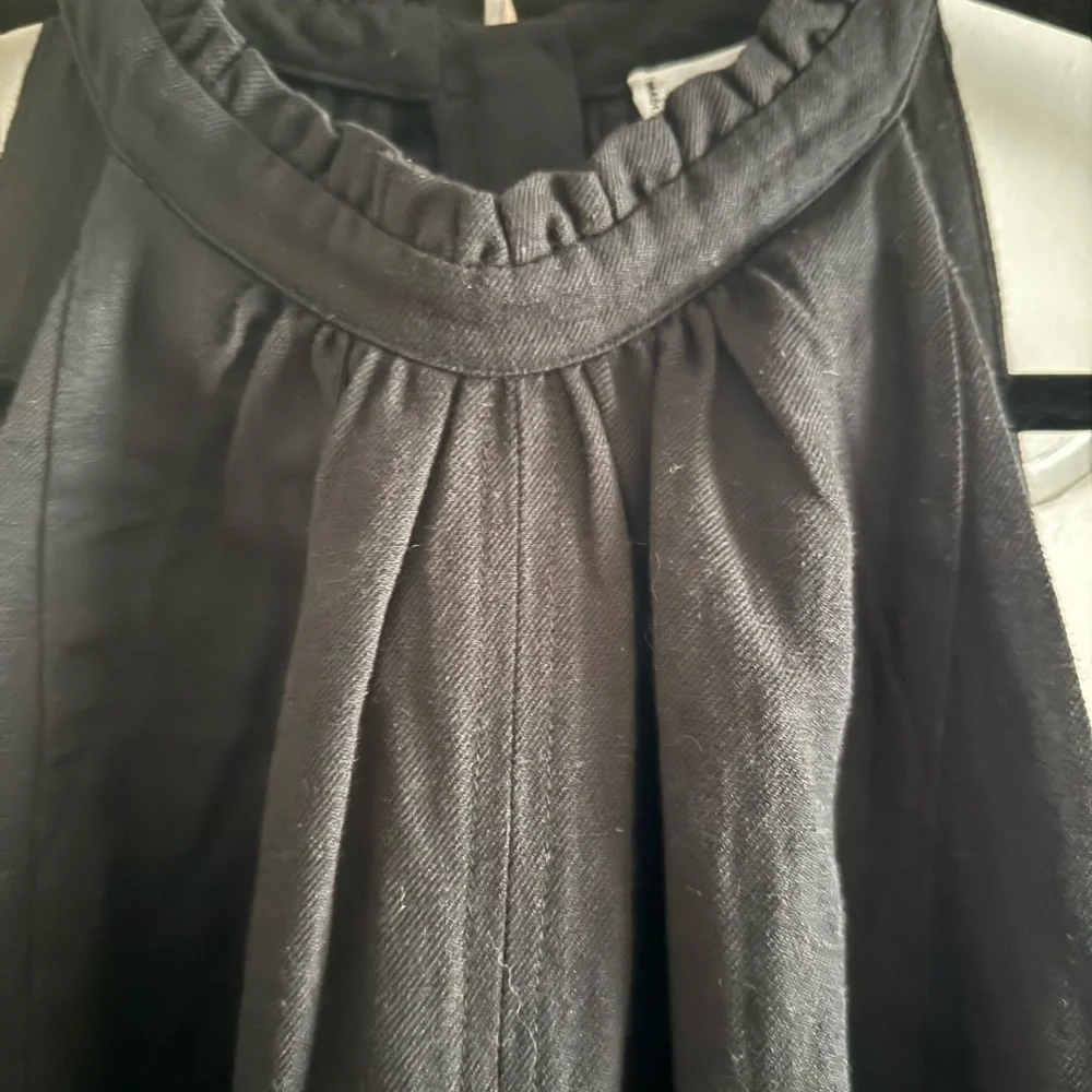 NWT Apiece Apart New Archer Jumpsuit in Black Linen & Organic Cotton Blend - Picture 13 of 13